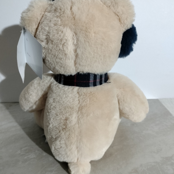 Aurora World Holiday Tartan Collection Nick the Bear 12" Stuffed Animal Plush - Picture 2 of 8